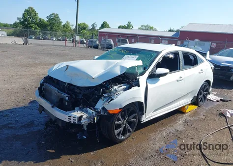 2019 Honda Civic Sport из США, поврежденный, VIN SHHFK7H42KU416154